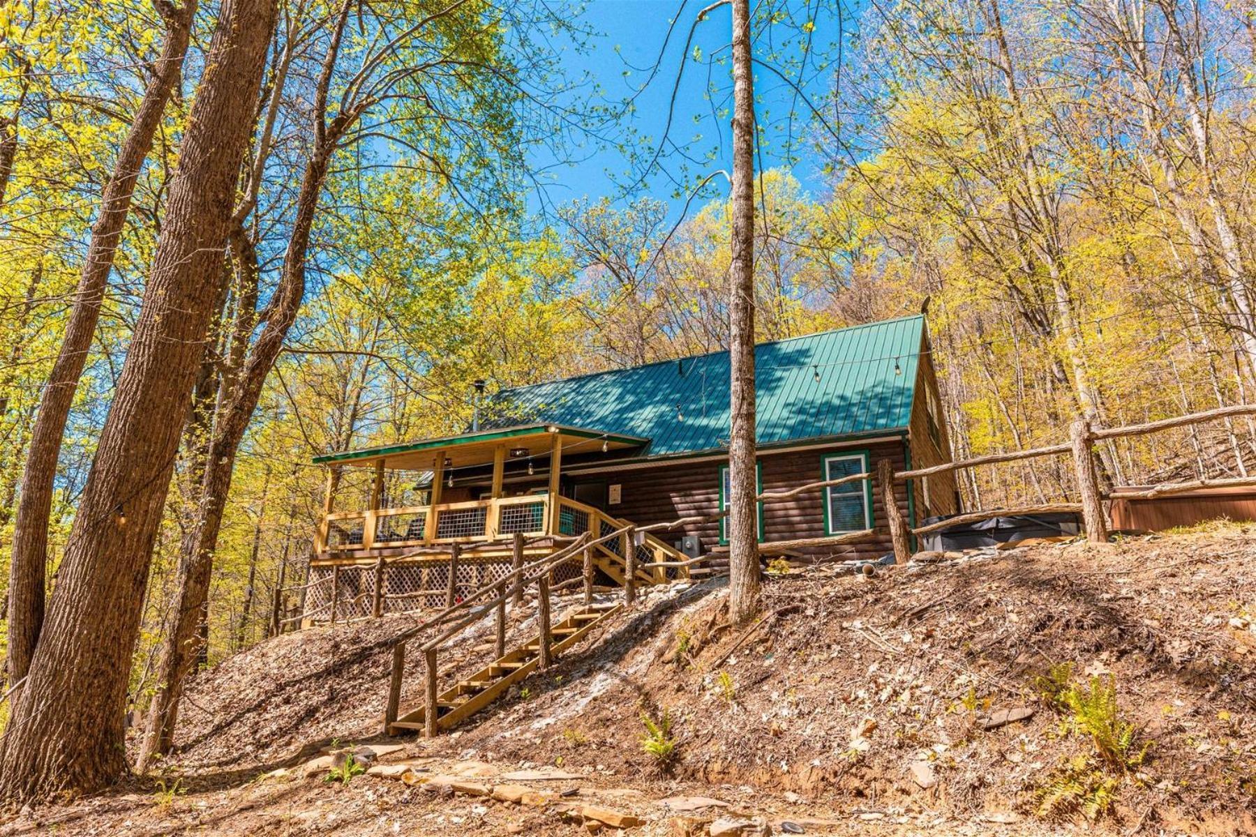 Treetops Retreat Брайсон-Сити Экстерьер фото