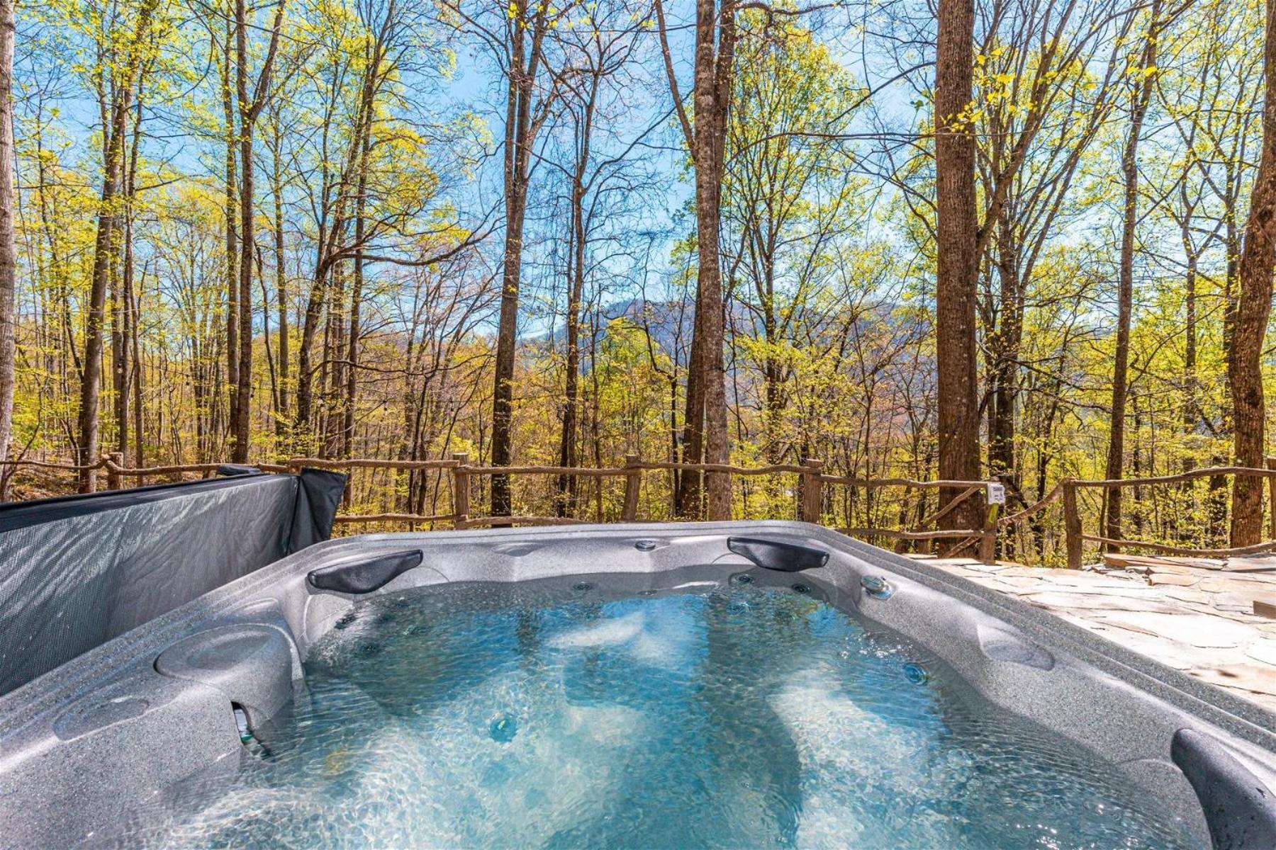 Treetops Retreat Брайсон-Сити Экстерьер фото